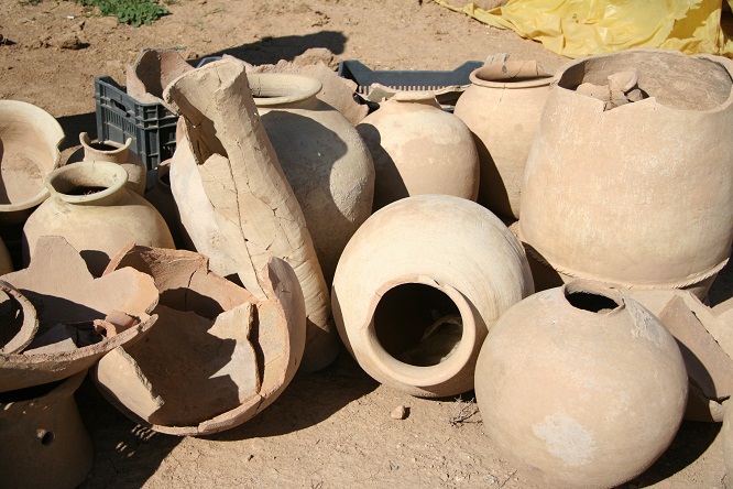 Tell Brak, pots