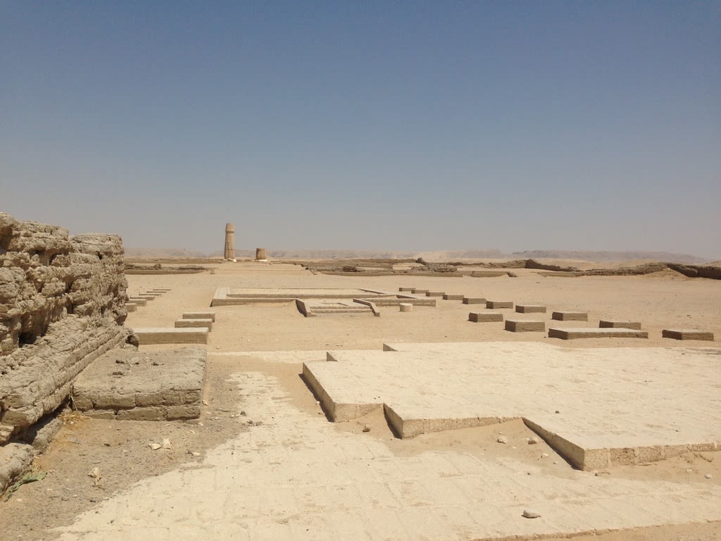 The Amarna Site, an archaeological site laying out the foundations of a city