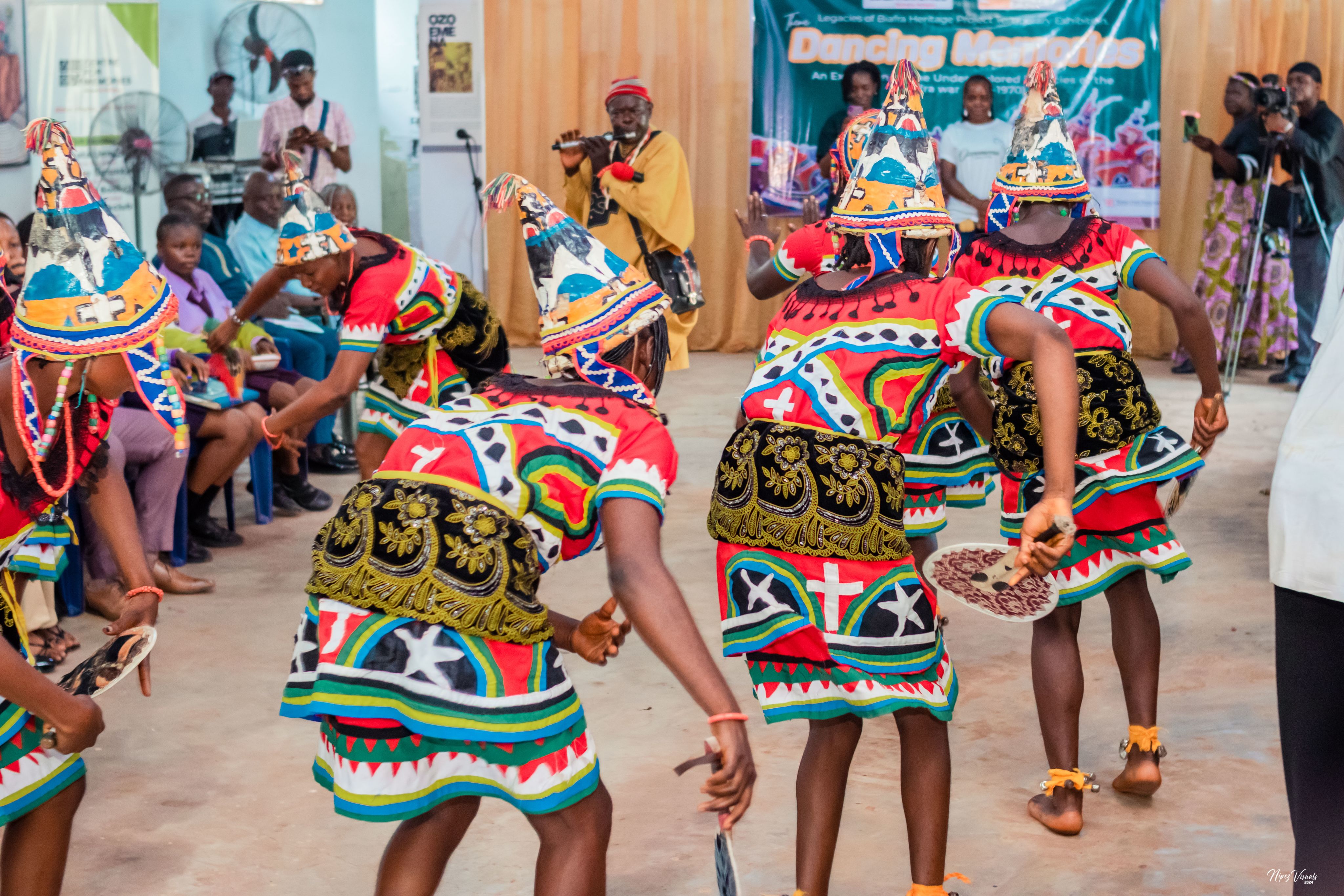 The Ojile Dance on live display during the ‘Dancing Memories’ Exhibition