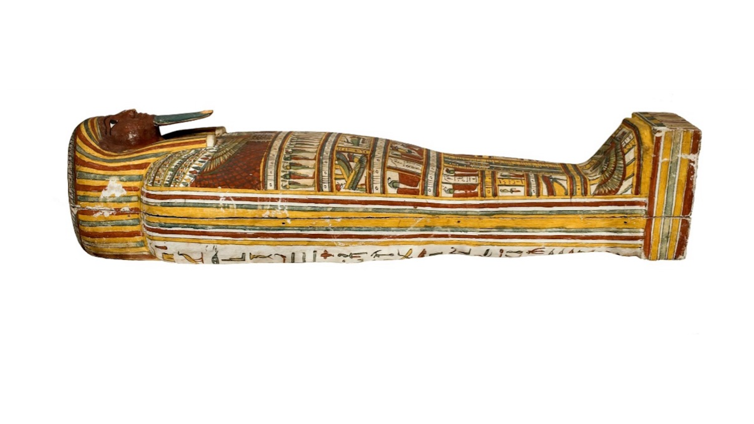 The coffin set of Pakepu, E.2.1869 (image © Fitzwilliam Museum)