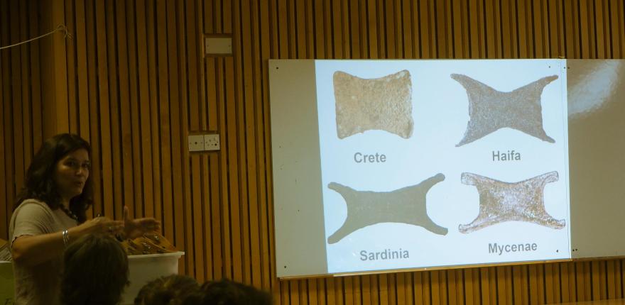 Prof Lina Kassianidou, University of Cyprus, archaeological science summer school