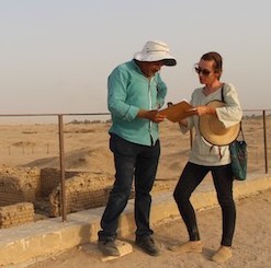 Working on the Amarna site management plan