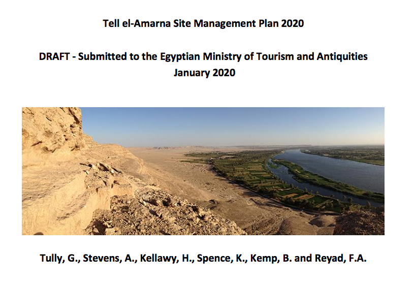 Amarna site management plan