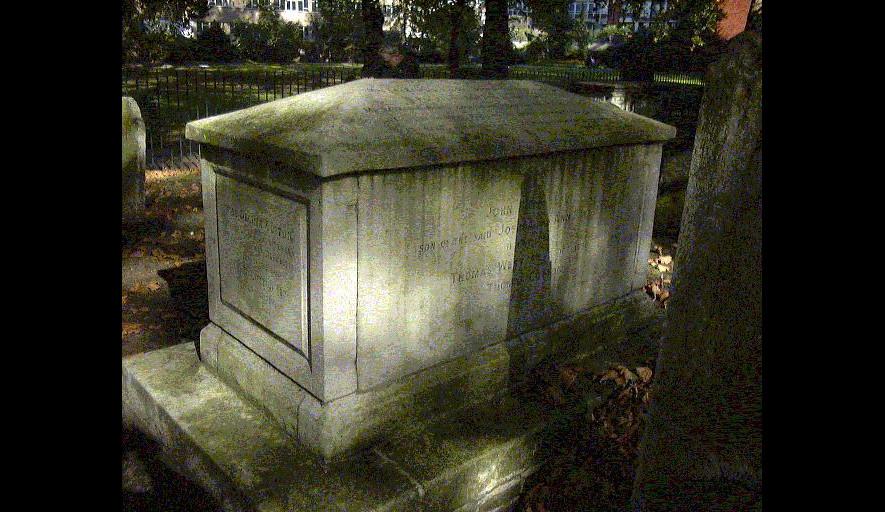 Rev Thomas Bayes’ tomb, Bunhill Row cemetery